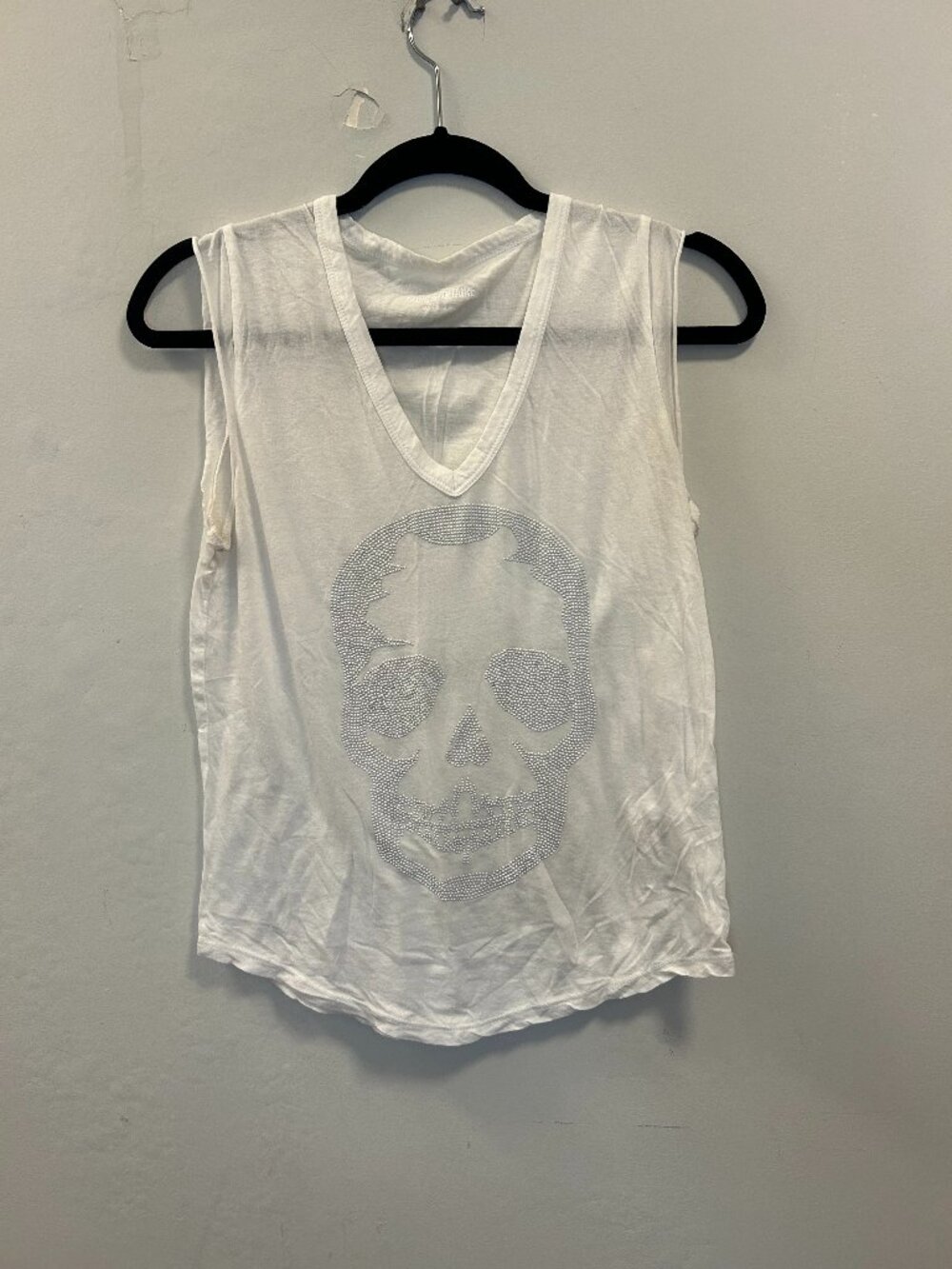 Zadig & Voltaire Skull Tank Top Size S